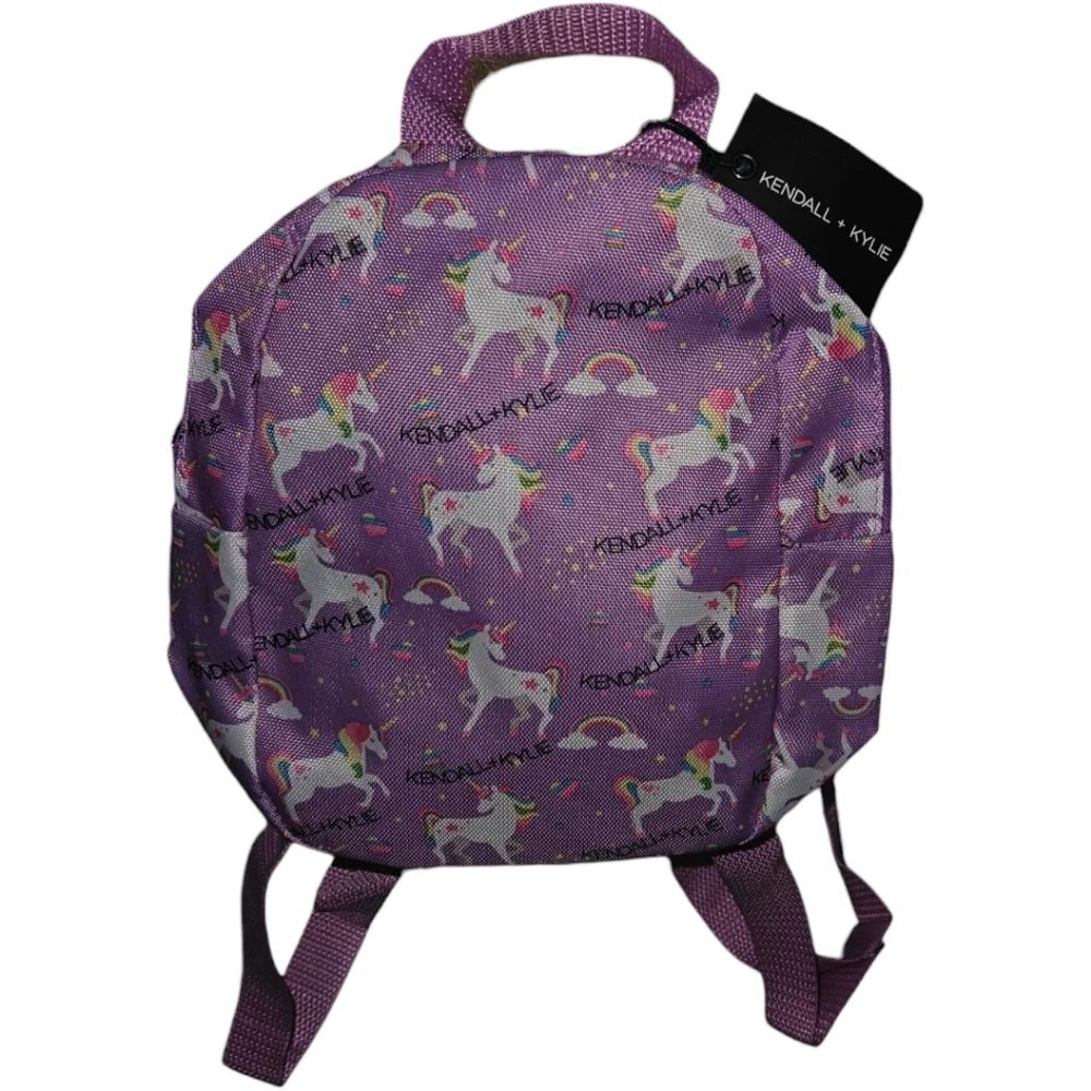 NWT Kendall & Kylie Unicorn Monogram Mini Backpack